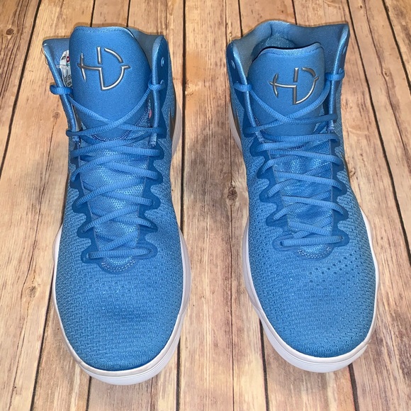 🔴SOLD🔴Nike Hyperdunk 2017 Blue Shoes Sz 15.5 - Picture 4 of 8